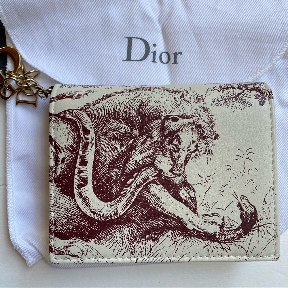Christian Dior Toile De Jouy Wallet